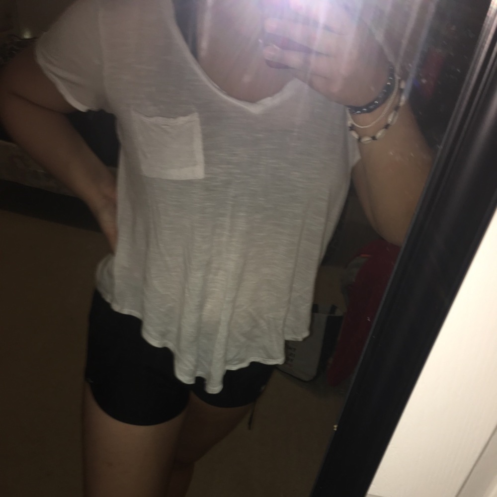 White V neck